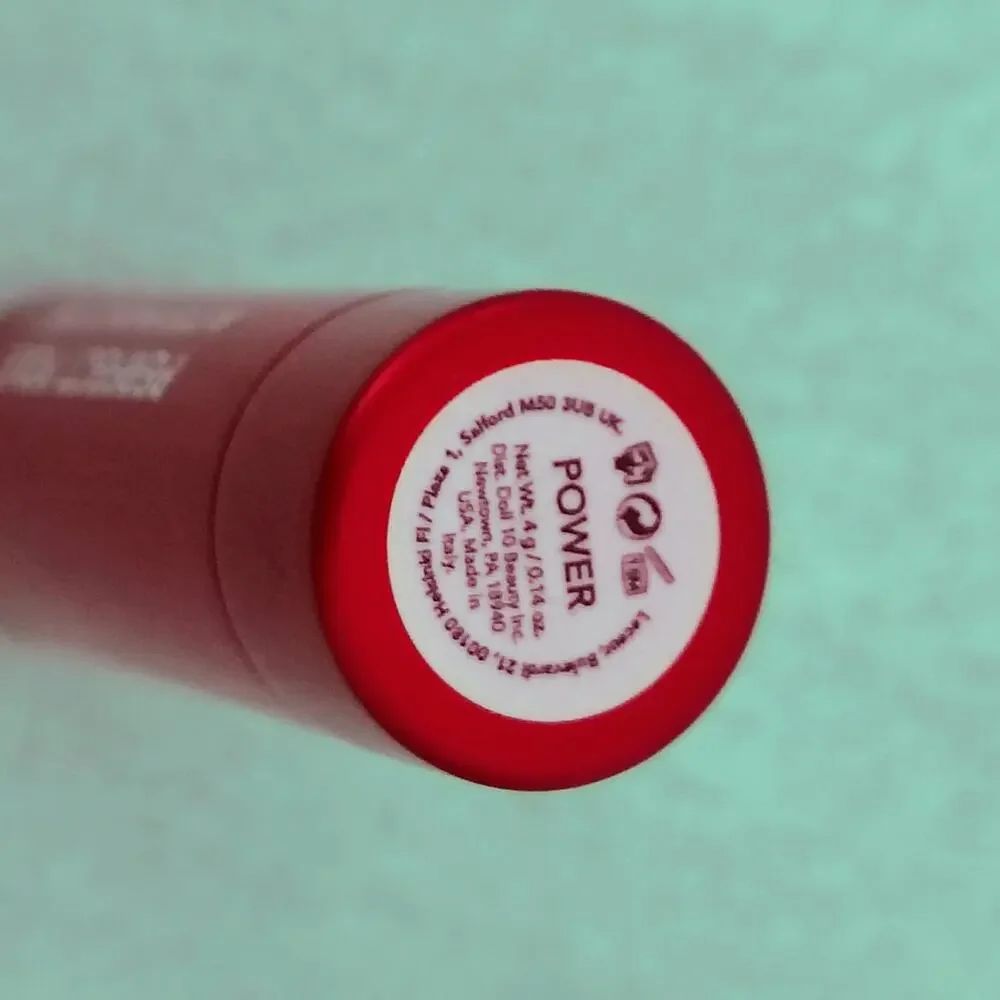 Doll 10 Power Perfect Pout Butter Lip Tint Balm 0.14 oz. NEW Made in Italy